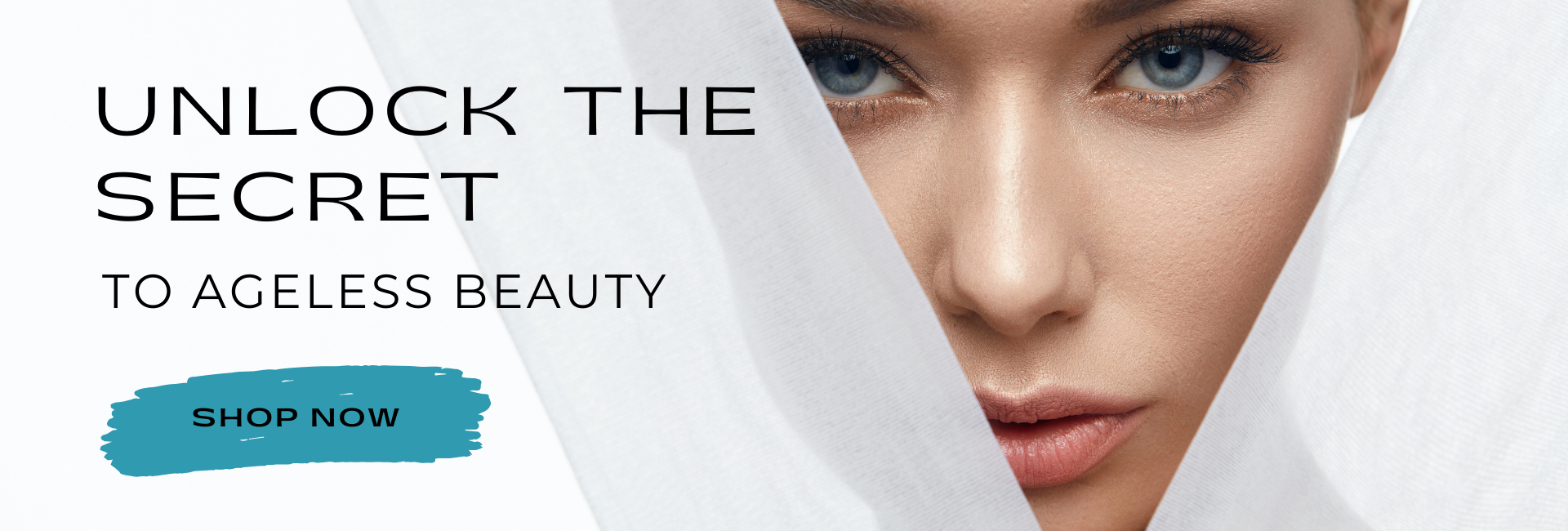 Minimal Beauty Cosmetics Store Promotion Banner