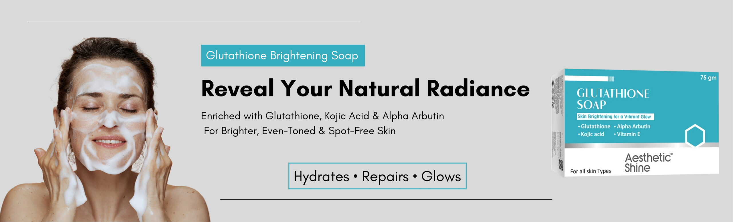 Organic Soap sale ads banner