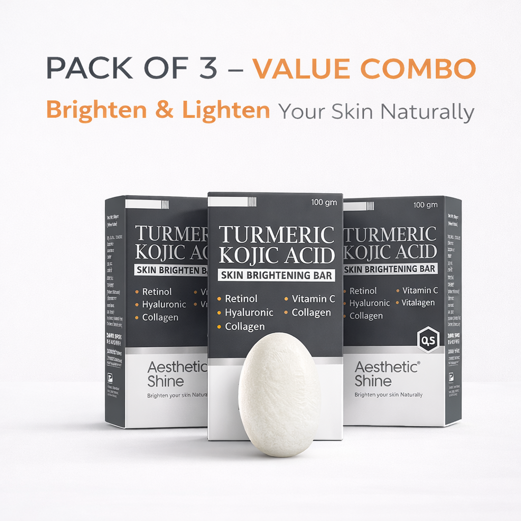 ChatGPT Image Feb 28, 2026, 12_50_48 PM Turmeric Kojic Acid Skin Brightening Bar Pack of 3 - Image 1