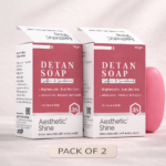 DETAN SOAP – Saffron & Sandalwood Pack of 2