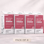 DETAN SOAP – Saffron & Sandalwood Pack of 4